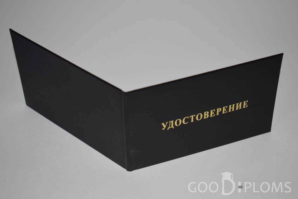 Удостоверение Интернатуры - Обратная Сторона период выдачи 1991-2006 -  Альметьевск