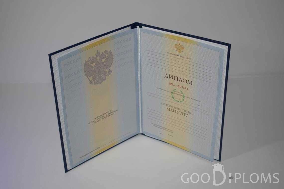 Диплом Магистра в период c 2009 по 2010 год - Альметьевск